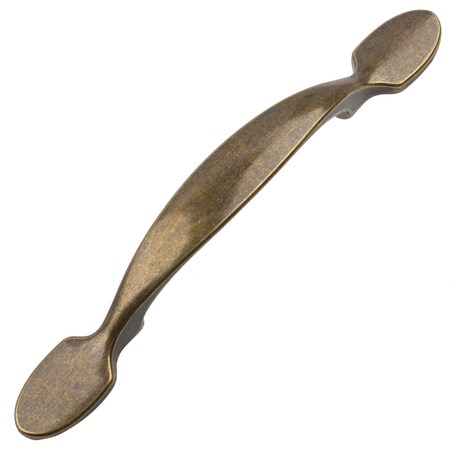 Gliderite Hardware 3 in. Center to Center Antique Brass Cabinet Pull - 4228-AB, 10PK 4228-AB-10